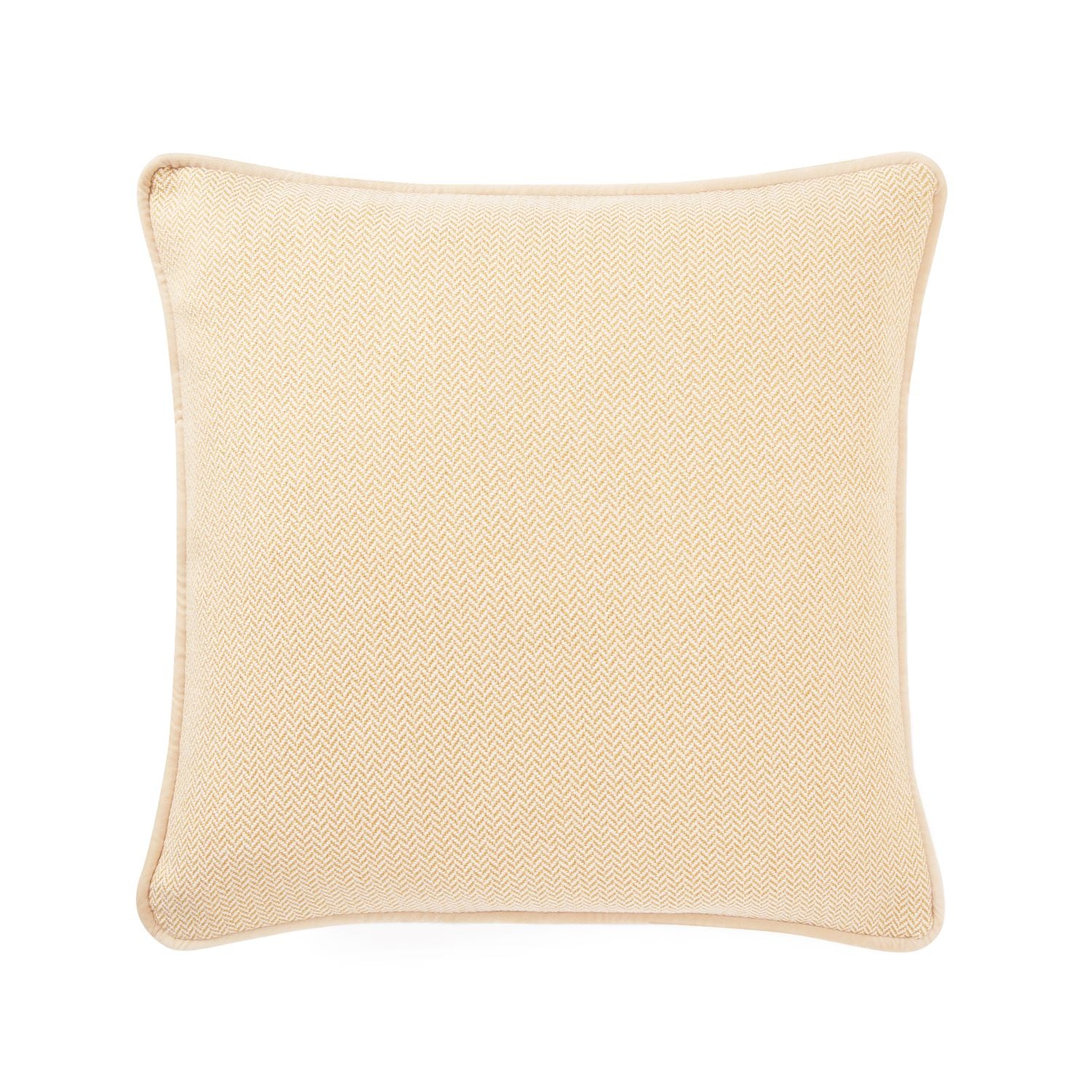 Pillow cover The Herringbone Minimalist Pillow Cover Cream White Von Norten